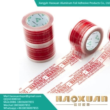 Warning fragile tape for shipping