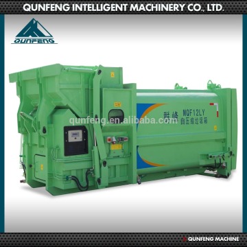 iso overall mobile garbage waste bin compactor