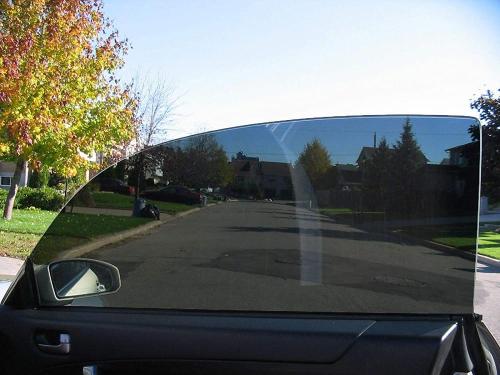 Utilisation du film intelligent pour la voiture pour la fenêtre de voiture avec couleur blanche mate