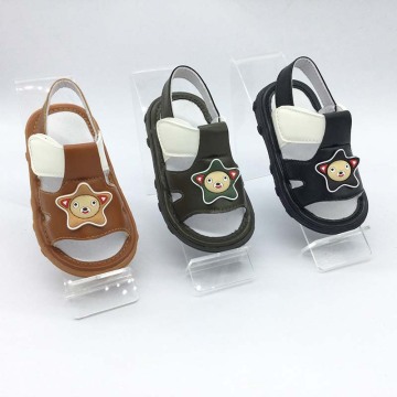 New baby pu shoes boy sandals