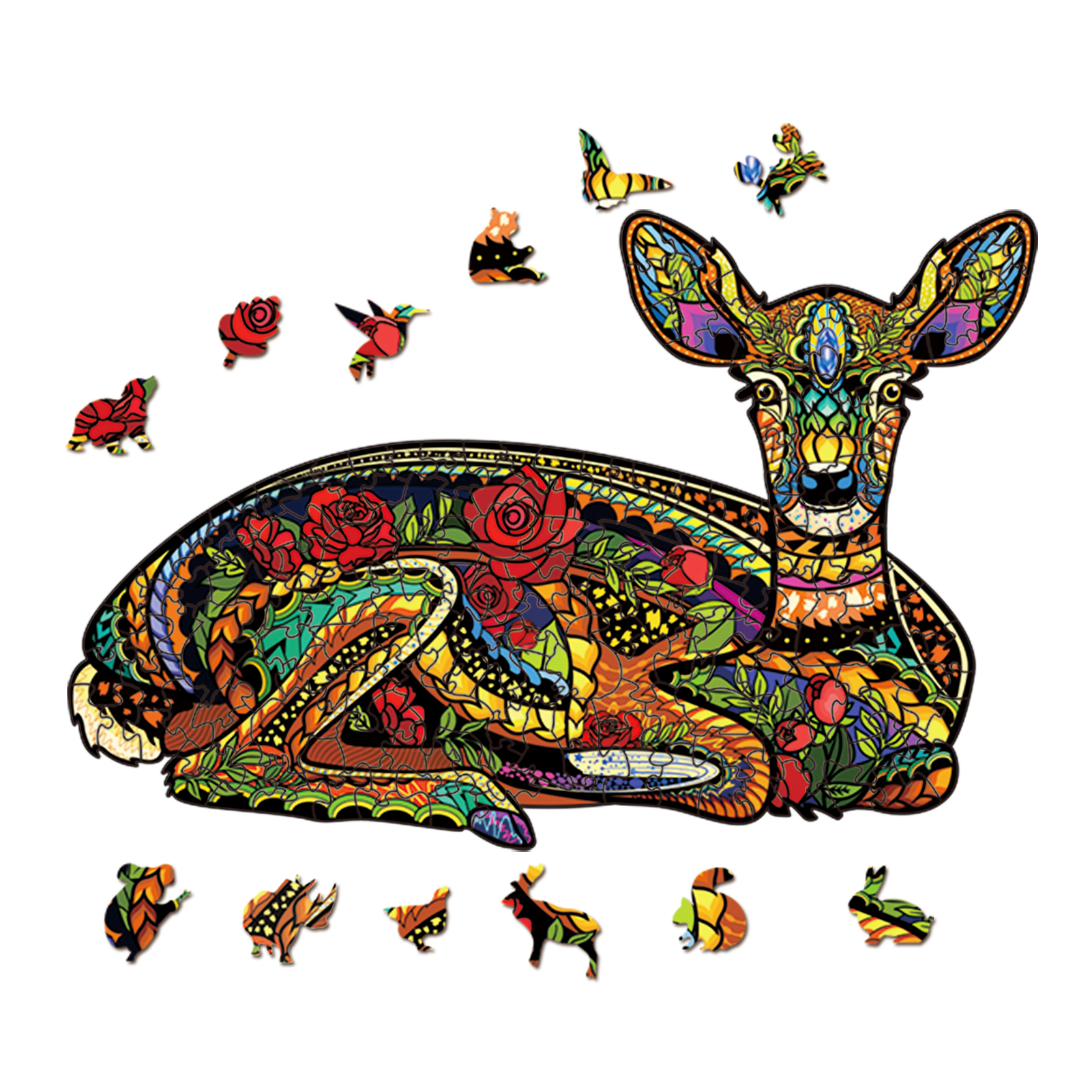 wooden puzzle creative puzzle jigsaw 3d puzzle wooden game for adults christmas gifts