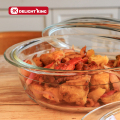 Casseroles kaca borosilikat tinggi pot memasak besar