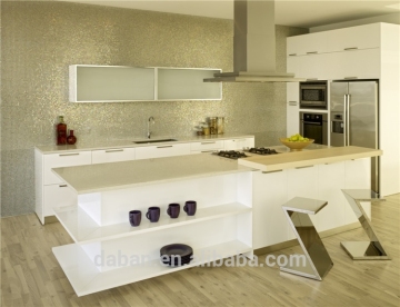 2015 new design small high gloss small kitchen design