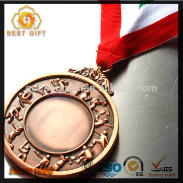 Custom metal insert blank sports medal