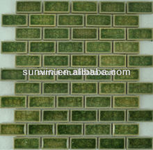 Hand made Ceramic Material and Square Shape ceramic mosaic tiles