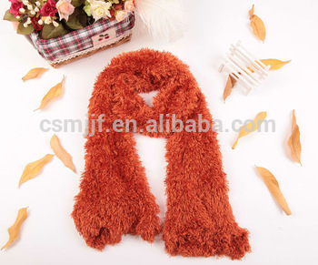 Fashion Dark Orange Women's Changeable Microfiber Magic Scarf Winte Wrap Shawl Ladies Scarves