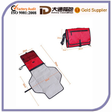 Black Polyester Folding Baby Changing Pad