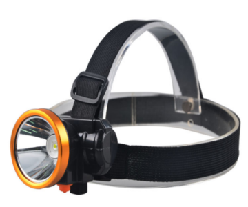 Head Mounted Miner Lamp Flashlight