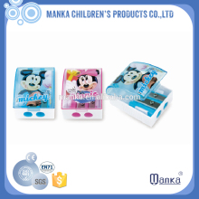 2016 plastic double holes pencil sharpener