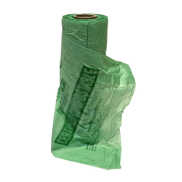 Plastic produce bag disposable transparent fruits and foods bag on roll