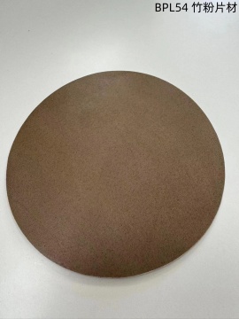 Fully degradable bamboo powder sheet