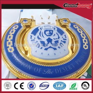 3D plastic embossed logo