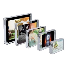 High Quality Custom Logo Acrylic Photo Frames - Transparent Desktop Picture Frames