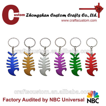 Colorful blank metal keychain customized