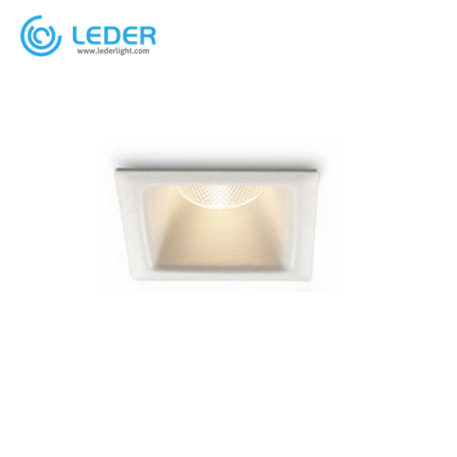 LEDER Aluminum 3000K 9W LED DownLight