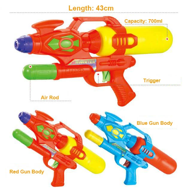 Summer Hot Sale Toy Sand Water Gun by Air Pressure Water Pistols Fastest