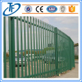 Powder Painting Grey Palisade Fencing