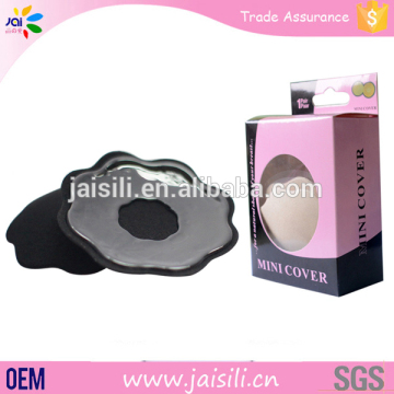 Sexy BLack Nipple Cover With Silicone Gel Bra Nipple Cover