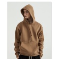 Pull à capuche simple de couleur unie pour hommes