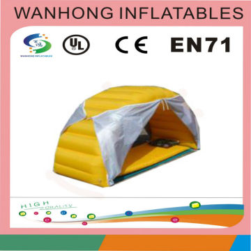 Yellow inflatable tent/mini inflatable tent/single inflatable tent on sale