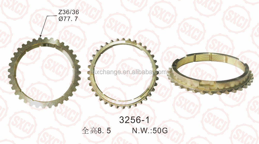 Factory price Auto parts Manual gearbox parts Transmission Brass Synchronizer Ring