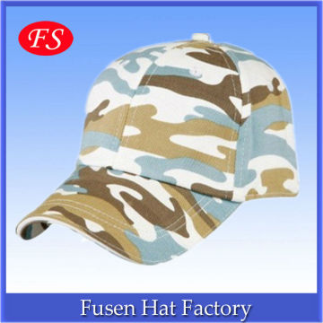 Fitted Camouflage Baseball Cap