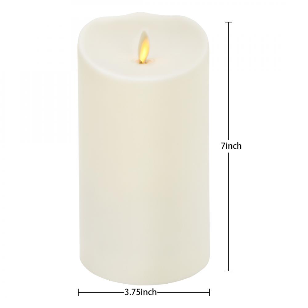 Electric Waterproof Flameless Battery Candles With Timer