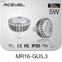 5w LED reflector lamp MR16 bubl shape GU5.3 base