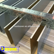 metal aluminum box ceiling tile, false ceiling, suspended ceiling