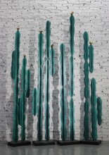 forge steel iron sculpture