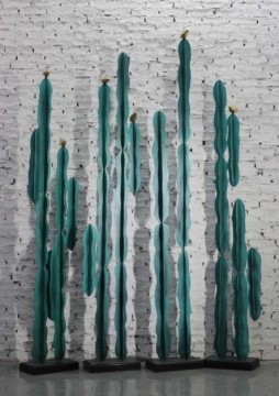 forge steel iron sculpture