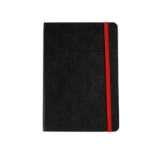 Custom Black Leatherette Hardcover Journal - The Finisher's Journal