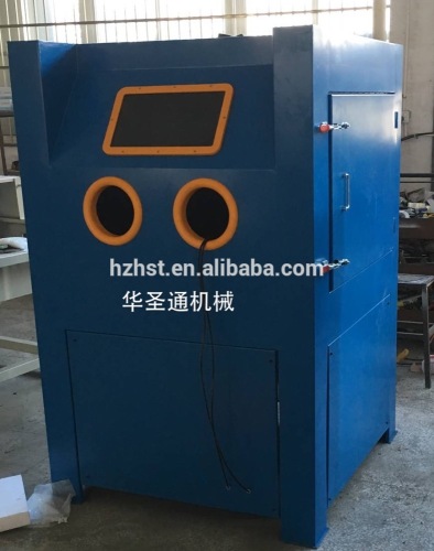 Wet sandblasting cabinet