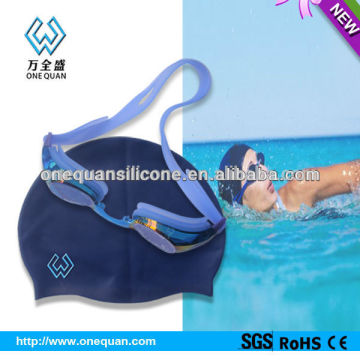 Fashion silicone custom sport swimming glasses