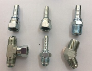 Swaged British/American/Metric Hose Fitting/ American/British/Metric Adapter