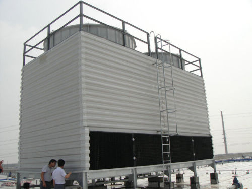 Industrial Water Cooling Tower With Frp Structure , Low Noise