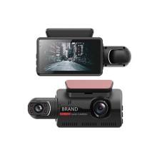 170 Degree 3 Inch Full HD 1080p Car Dash Cam with Front and Rear Recording