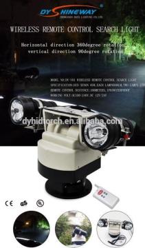 hid search light,wireless remote control switch system,hid lamp 85w,two head light,IP65 waterproof