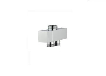 Brass Bath Shower Diverter Valve Shower Kit Water Separate Square Diverter