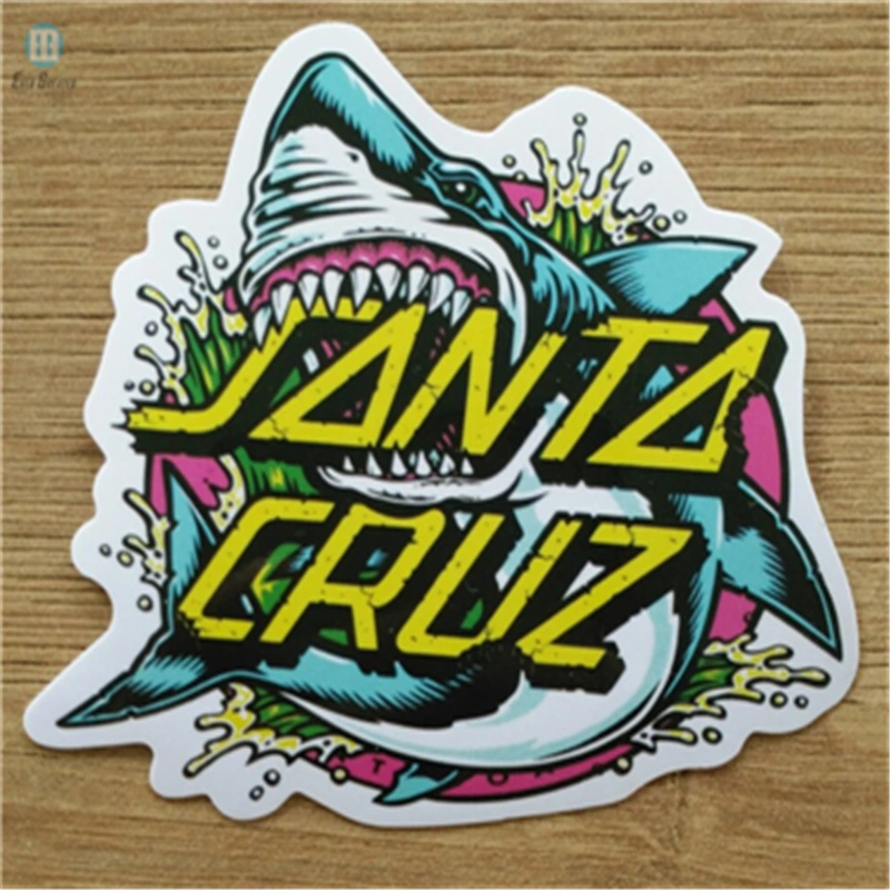 Customized Color Die Cut Vinyl Sticker for Indoor Outdoor Use