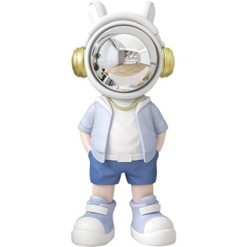 Cute Folk Art Resin Astronaut Ornaments: Unique Home Décor & Outdoor Souvenir Gifts