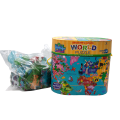 100PCS World Map Kids pavimentação quebra-cabeça para venda