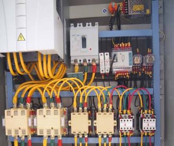 Automatic ABB frequency control cabinet