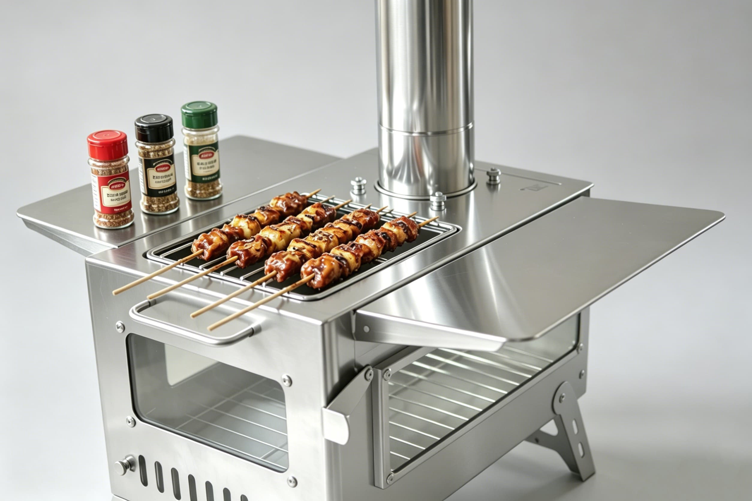 اجاق گاز سیخ کباب پز Skewer Grilling Camp Stove