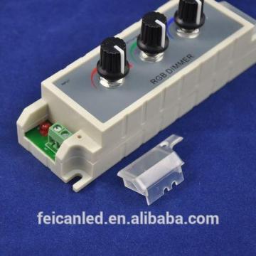 DC5V,12-24V optional RGB 3 Channels Dimmer /rgb dimmer for led strip