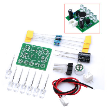 Voice-Controlled LED Melody Lamp Kit: DIY Electronic Project Suite