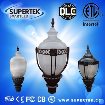 DLC ETL CE 5 years warranty ip65 Led Post Top Lantern