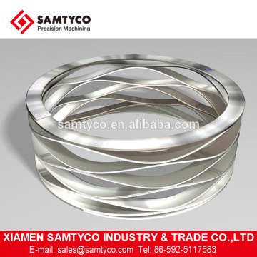 Customized CNC Machined Stainless Steel Aluminum Wave Springs With High Quality