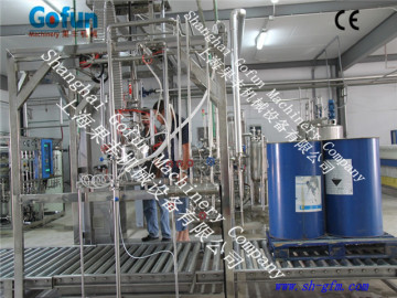 The reliable supplier for big capacity apple cider automatic aseptic filling system bag in drum