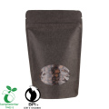 Bolsa de embalagem de grãos de café com zíper selvagem